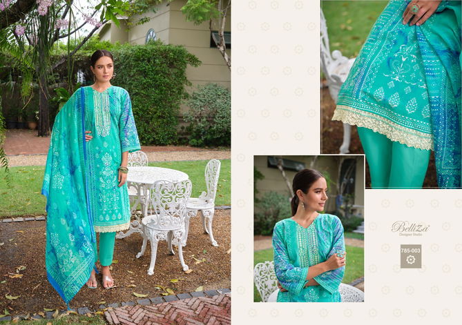 Resham By Beliza Cotton Dress Material Catalog